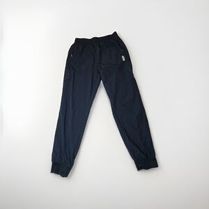Libin Mens Large Jogger Pants Navy Lightweight Zip Pocket Athletic Hiking